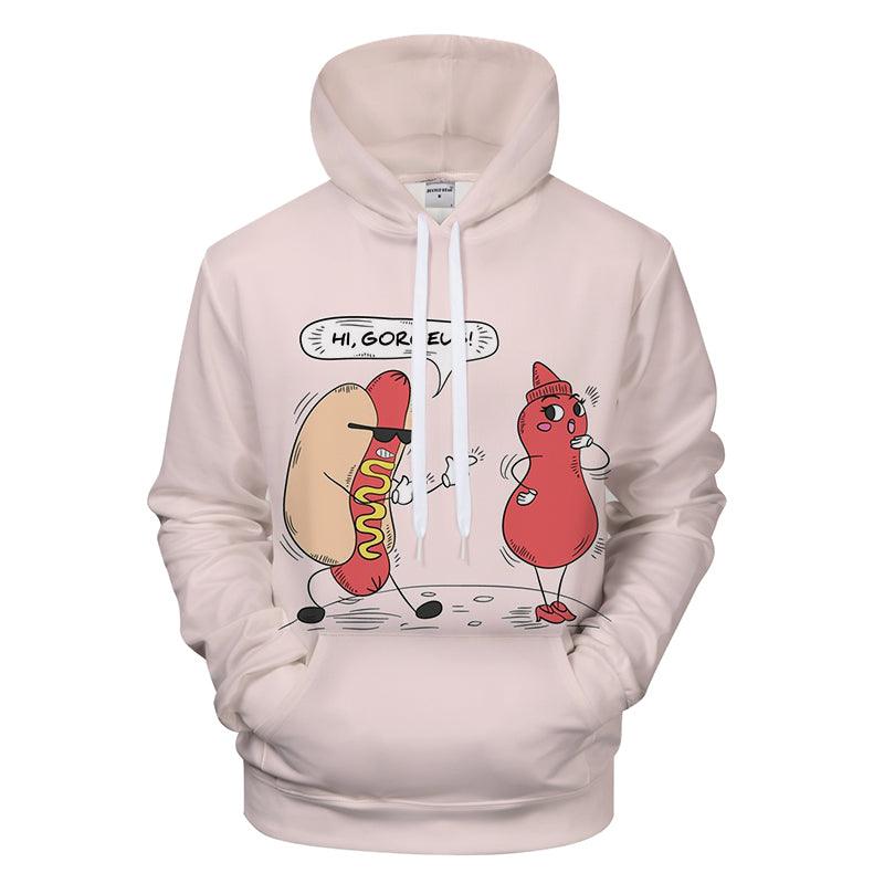Hi Gorgeous 3D - Sweatshirt, Hoodie, Pullover-My 3D Hoodie