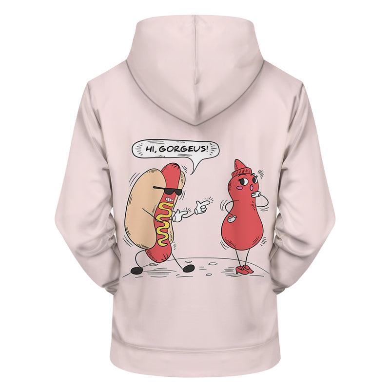 Hi Gorgeous 3D - Sweatshirt, Hoodie, Pullover-My 3D Hoodie