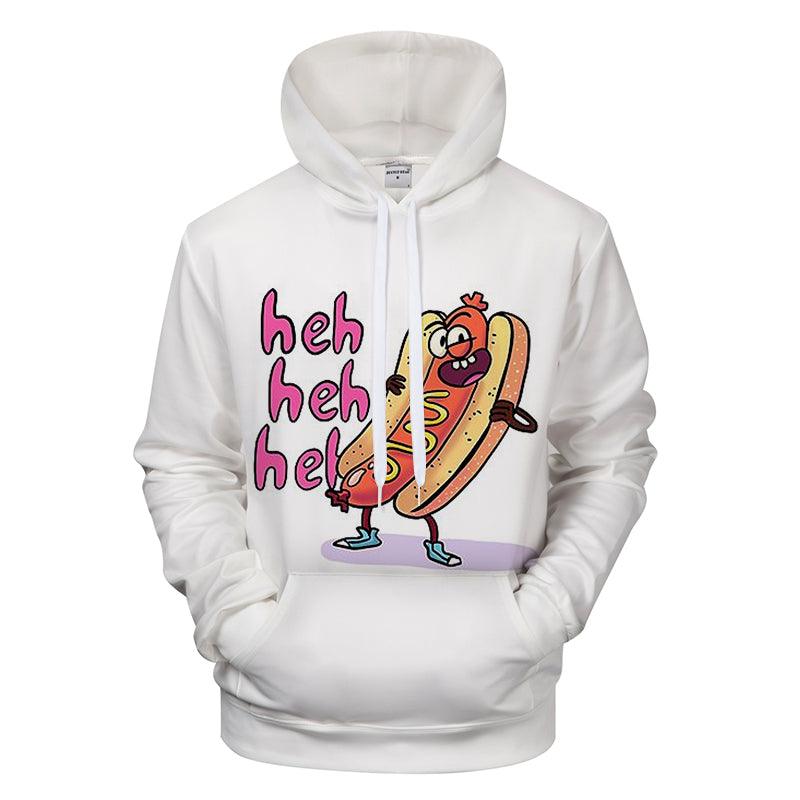 Heh Heh Heh 3D - Sweatshirt, Hoodie, Pullover-My 3D Hoodie