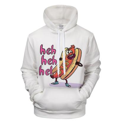 Heh Heh Heh 3D - Sweatshirt, Hoodie, Pullover-My 3D Hoodie