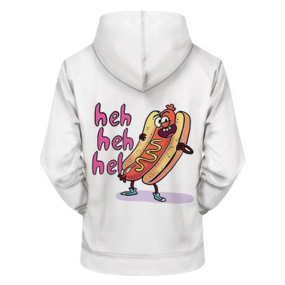 Heh Heh Heh 3D - Sweatshirt, Hoodie, Pullover-My 3D Hoodie