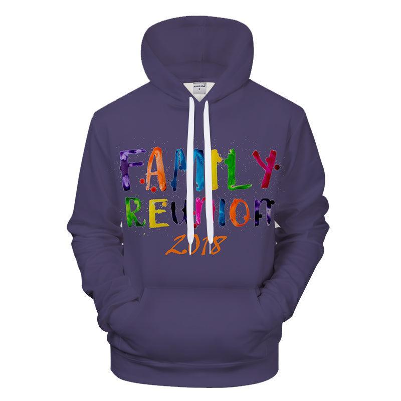 Family Reunion 2018 3D - Sweatshirt, Hoodie, Pullover-My 3D Hoodie