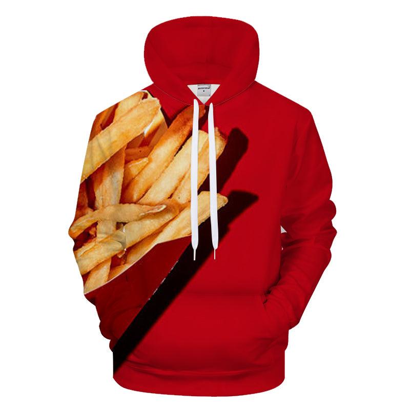 Red Cup Fries 3D - Sweatshirt, Hoodie, Pullover-My 3D Hoodie