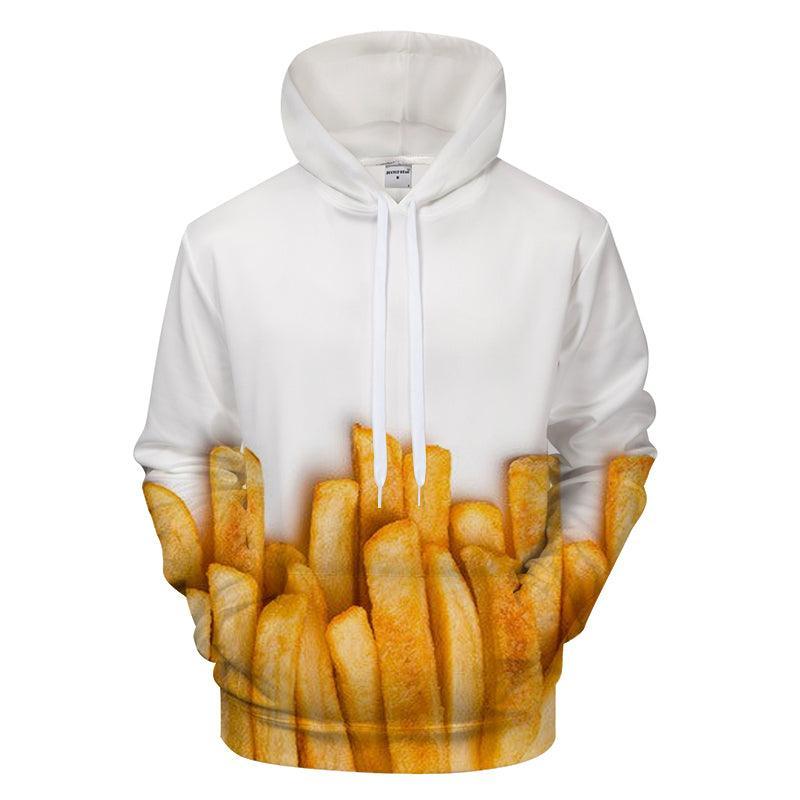 Sneaky Fries 3D - Sweatshirt, Hoodie, Pullover-My 3D Hoodie