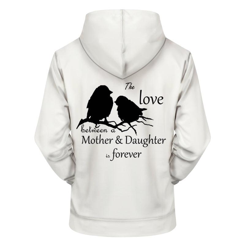 Mother & Daughter 3D - Sweatshirt, Hoodie, Pullover-My 3D Hoodie