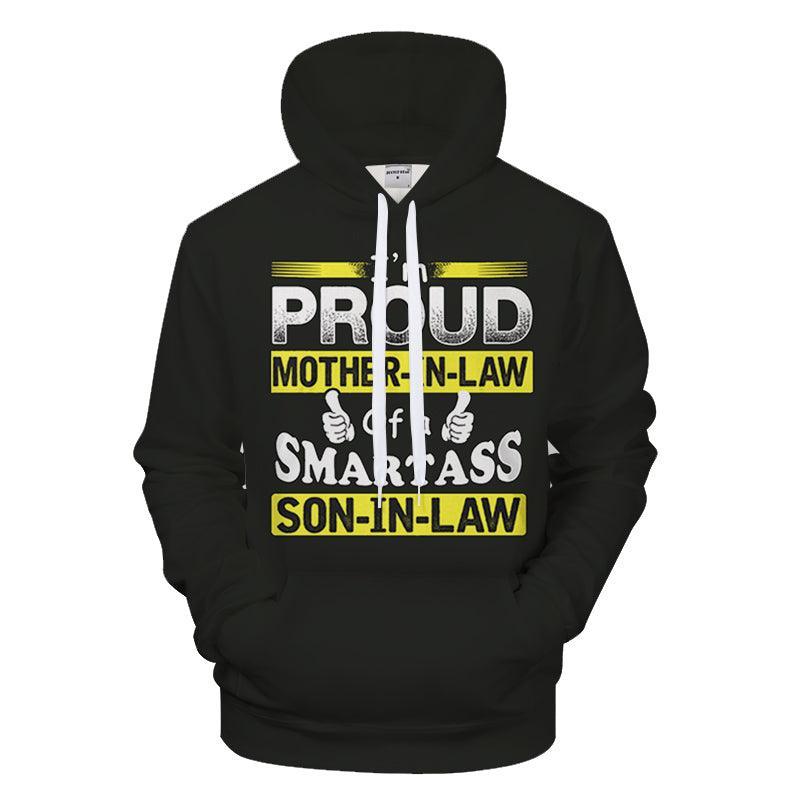 Mother-In-Law & Son-In-Law 3D - Sweatshirt, Hoodie, Pullover-My 3D Hoodie