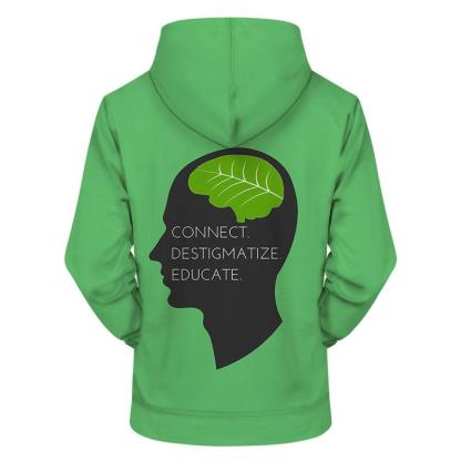 Destigmatize 3D - Sweatshirt, Hoodie, Pullover-My 3D Hoodie
