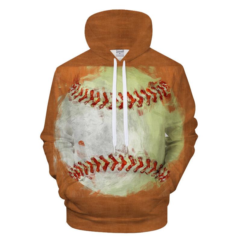 Baseball Fanatic 3D - Sweatshirt, Hoodie, Pullover-My 3D Hoodie