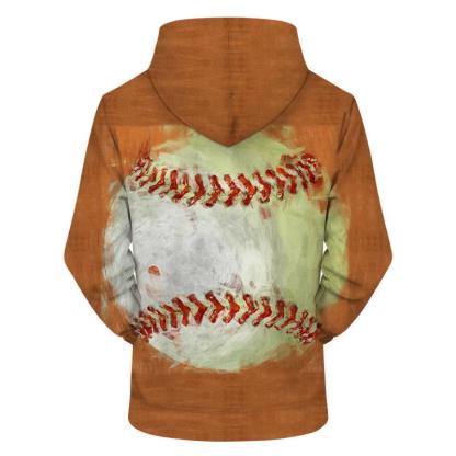 Baseball Fanatic 3D - Sweatshirt, Hoodie, Pullover-My 3D Hoodie
