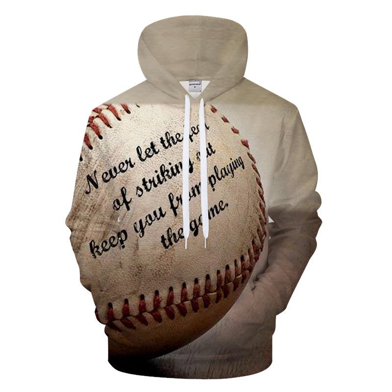 Don't Let Fear 3D - Sweatshirt, Hoodie, Pullover-My 3D Hoodie
