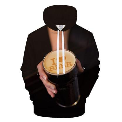 Do You Love Beer 3D Sweatshirt Hoodie Pullover-My 3D Hoodie