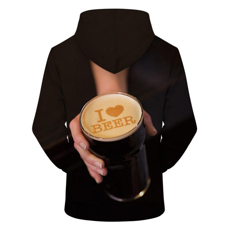 Do You Love Beer 3D Sweatshirt Hoodie Pullover-My 3D Hoodie