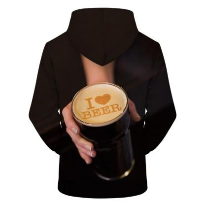 Do You Love Beer 3D Sweatshirt Hoodie Pullover-My 3D Hoodie
