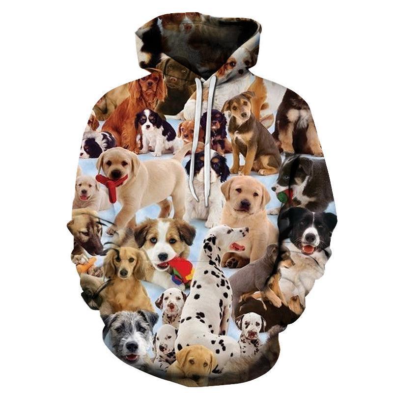 Dog Lover 3D - Sweatshirt, Hoodie, Pullover-My 3D Hoodie