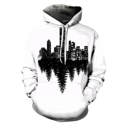 City Vs Country 3D - Sweatshirt, Hoodie, Pullover-My 3D Hoodie