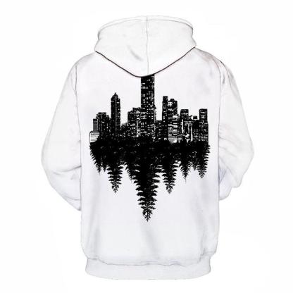 City Vs Country 3D - Sweatshirt, Hoodie, Pullover-My 3D Hoodie