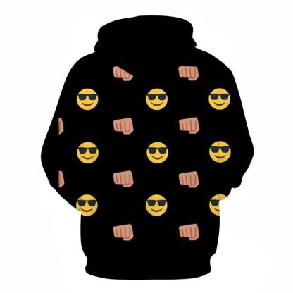Cool Emojis 3D Sweatshirt Hoodie Pullover-My 3D Hoodie
