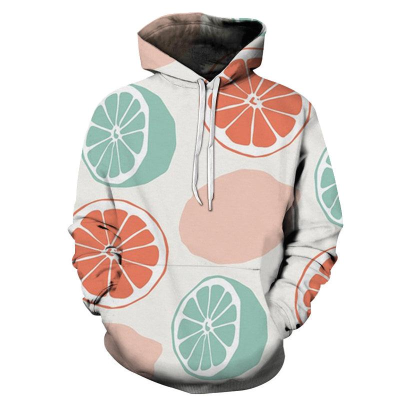 Lemons & Oranges 3D - Sweatshirt, Hoodie, Pullover-My 3D Hoodie