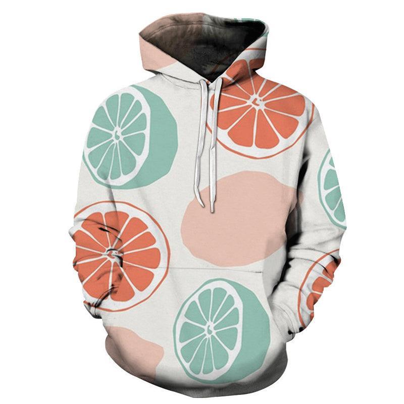 Lemons & Oranges 3D - Sweatshirt, Hoodie, Pullover-My 3D Hoodie
