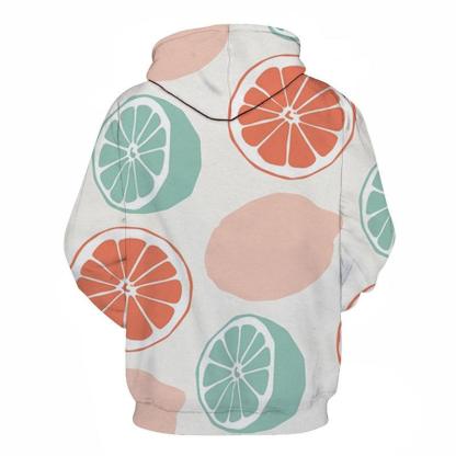 Lemons & Oranges 3D - Sweatshirt, Hoodie, Pullover-My 3D Hoodie