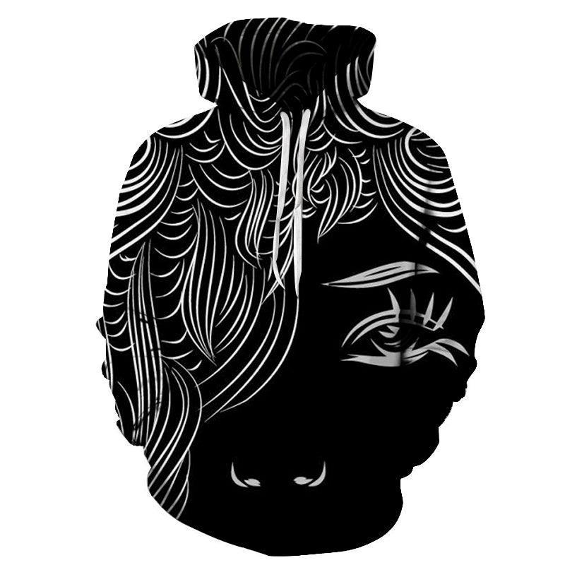 Secret Eyes 3D - Sweatshirt, Hoodie, Pullover-My 3D Hoodie