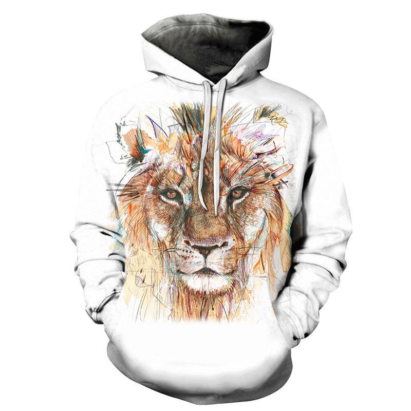 Wild Thoughts 3D - Sweatshirt, Hoodie, Pullover-My 3D Hoodie