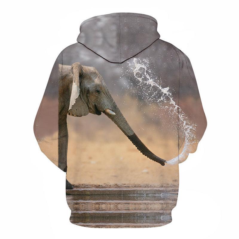 Elephant Trunk 3D - Sweatshirt, Hoodie, Pullover-My 3D Hoodie