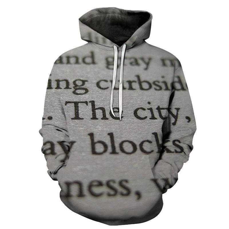 Local Newspaper 3D - Sweatshirt, Hoodie, Pullover-My 3D Hoodie