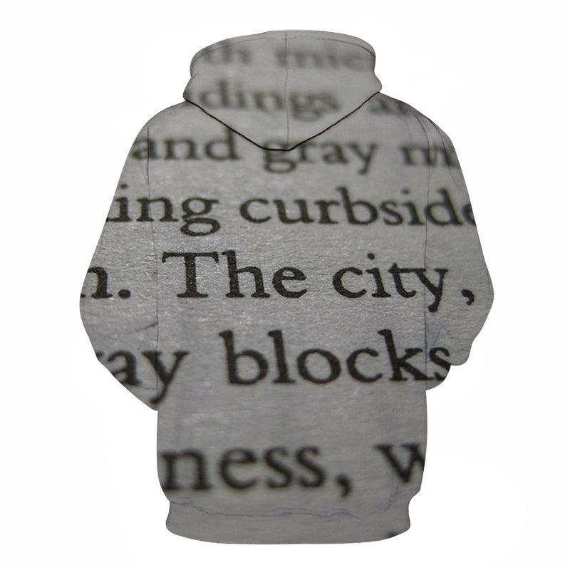 Local Newspaper 3D - Sweatshirt, Hoodie, Pullover-My 3D Hoodie