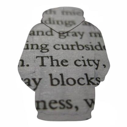Local Newspaper 3D - Sweatshirt, Hoodie, Pullover-My 3D Hoodie