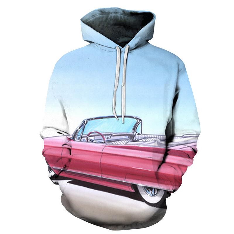 Roof Down 3D - Sweatshirt, Hoodie, Pullover-My 3D Hoodie