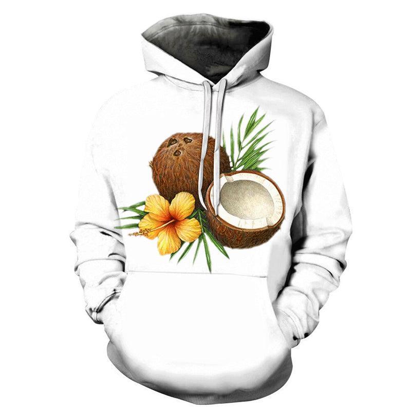 Coconuts In Hawaii 3D - Sweatshirt, Hoodie, Pullover-My 3D Hoodie