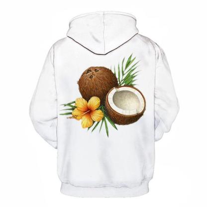 Coconuts In Hawaii 3D - Sweatshirt, Hoodie, Pullover-My 3D Hoodie