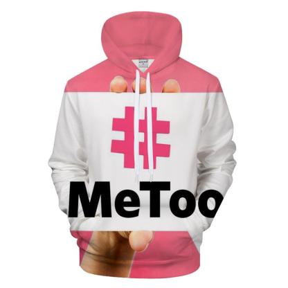 Pink Me Too 3D - Sweatshirt, Hoodie, Pullover-My 3D Hoodie
