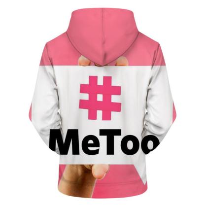 Pink Me Too 3D - Sweatshirt, Hoodie, Pullover-My 3D Hoodie