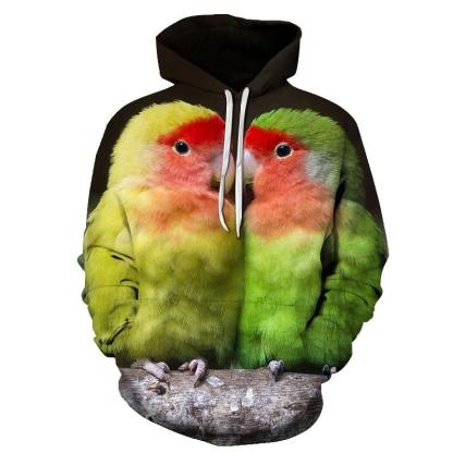 Adorable Chickens Bird Face 3D - Sweatshirt, Hoodie, Pullover-My 3D Hoodie