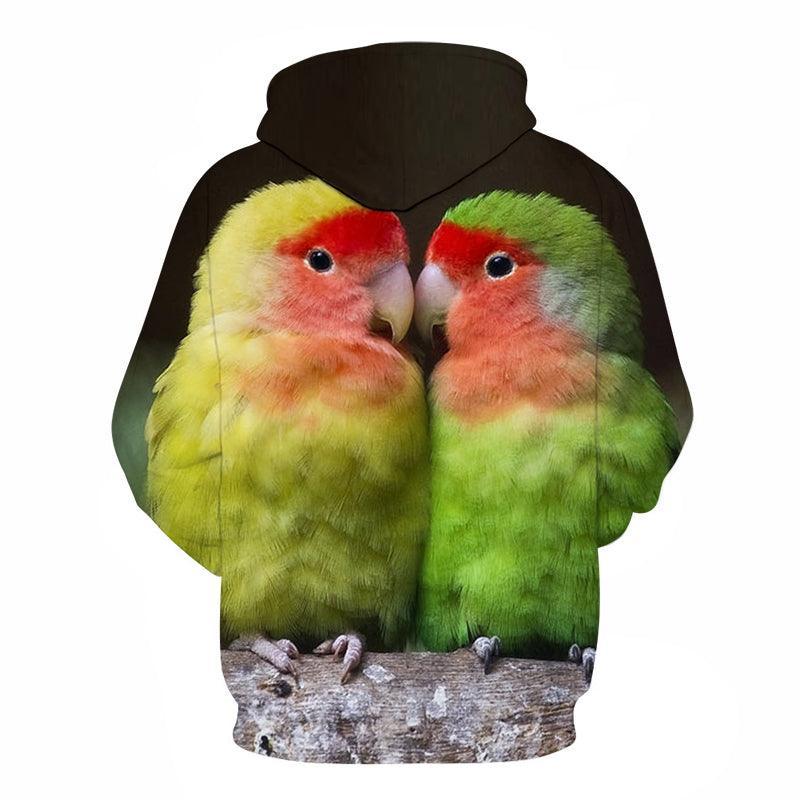 Adorable Chickens Bird Face 3D - Sweatshirt, Hoodie, Pullover-My 3D Hoodie