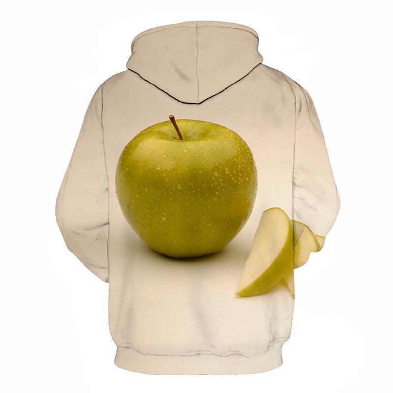 Juicy Green Apple 3D - Sweatshirt, Hoodie, Pullover-My 3D Hoodie
