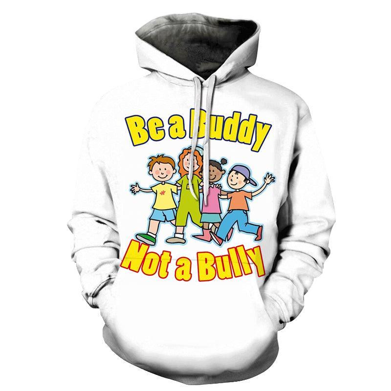 Be A Buddy Awareness 3D - Sweatshirt, Hoodie, Pullover-My 3D Hoodie