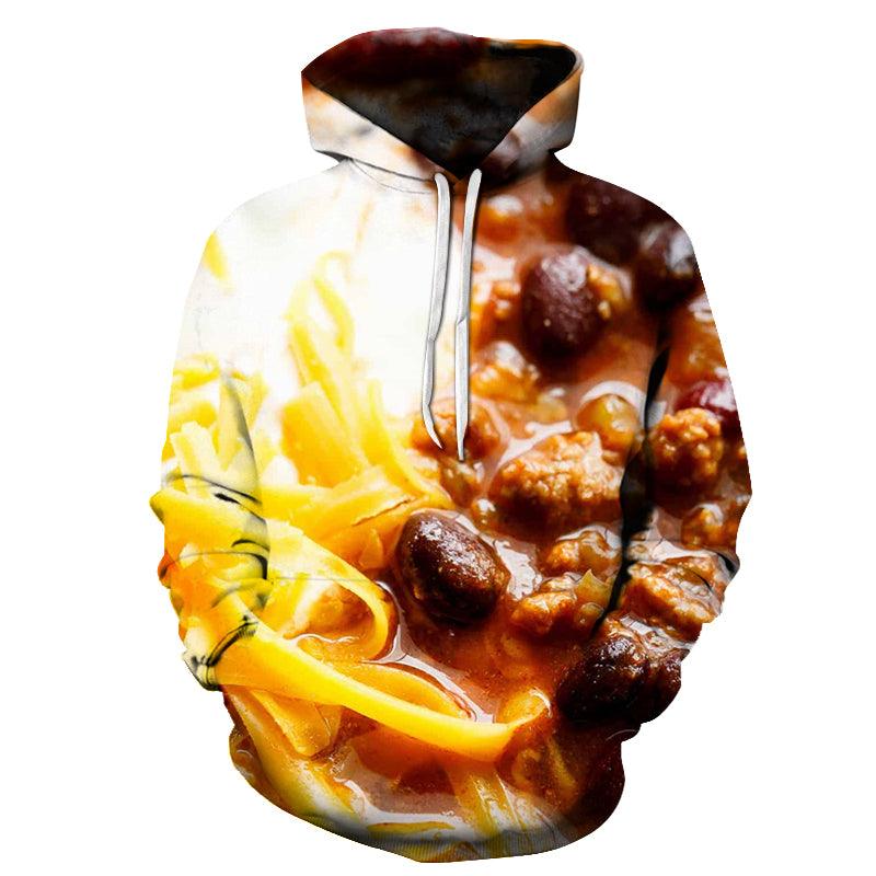 Chillis 3D Hoodie Sweatshirt Pullover-My 3D Hoodie