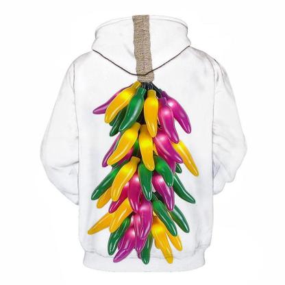 Colorful Chilli 3D Hoodie Sweatshirt Pullover-My 3D Hoodie