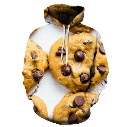 Chocolate Cookies 3D - Sweatshirt, Hoodie, Pullover-My 3D Hoodie