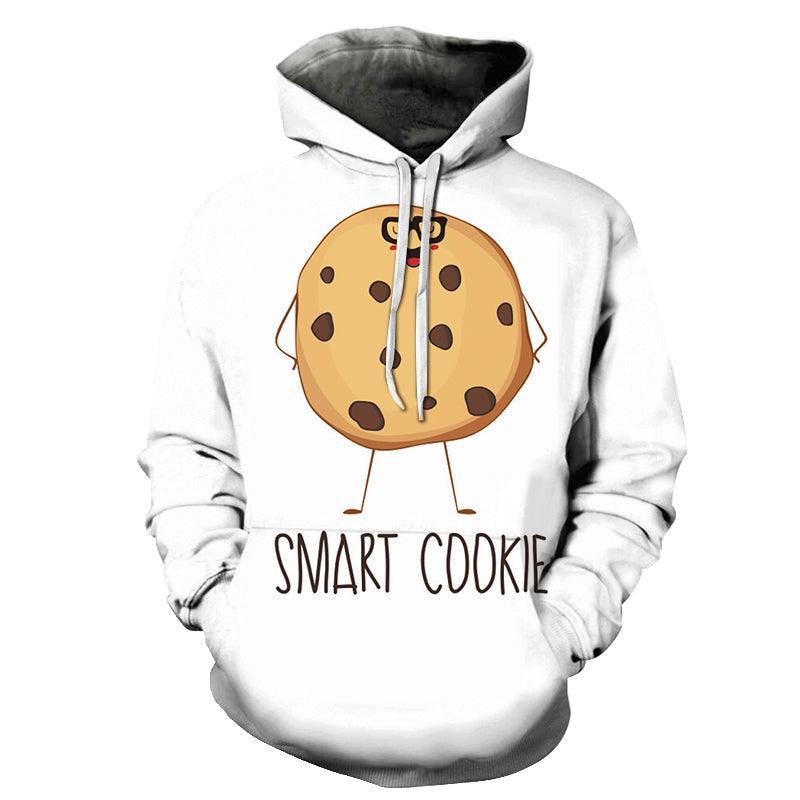 Smart Cookie 3D - Sweatshirt, Hoodie, Pullover-My 3D Hoodie