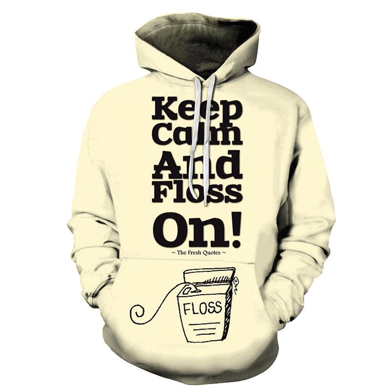 Floss On Dentist 3D Hoodie Sweatshirt Pullover-My 3D Hoodie