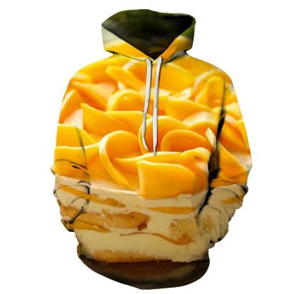 Mango Dessert 3D Hoodie Sweatshirt Pullover-My 3D Hoodie
