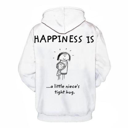 Happiness is Aunty 3D - Sweatshirt, Hoodie, Pullover-My 3D Hoodie
