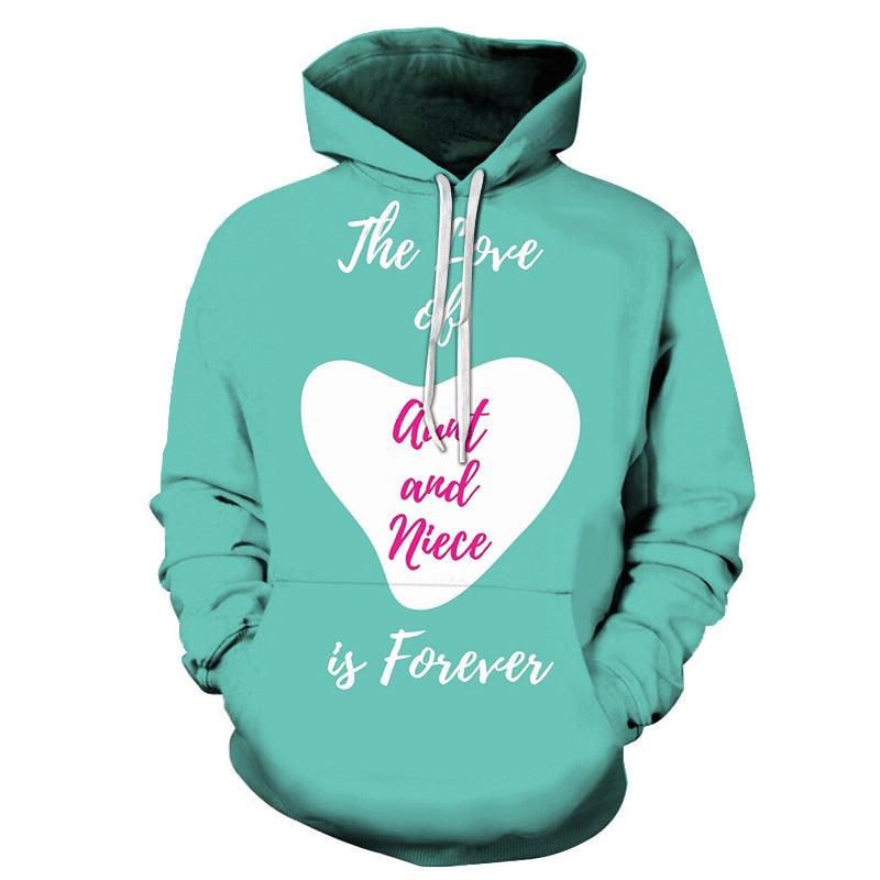 Forever Aunty 3D - Sweatshirt, Hoodie, Pullover-My 3D Hoodie