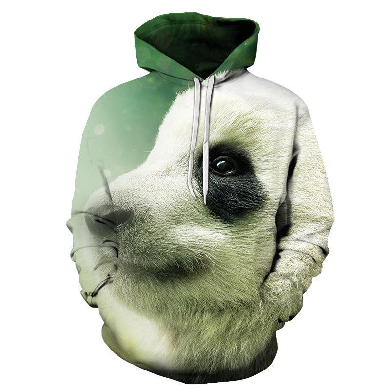 Baby Panda Face 3D - Sweatshirt, Hoodie, Pullover-My 3D Hoodie