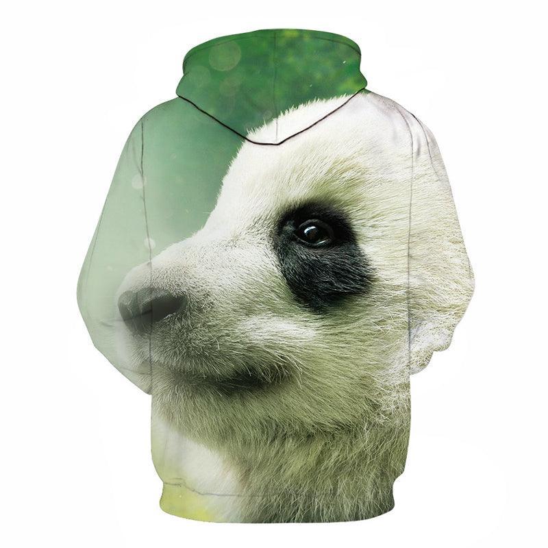 Baby Panda Face 3D - Sweatshirt, Hoodie, Pullover-My 3D Hoodie
