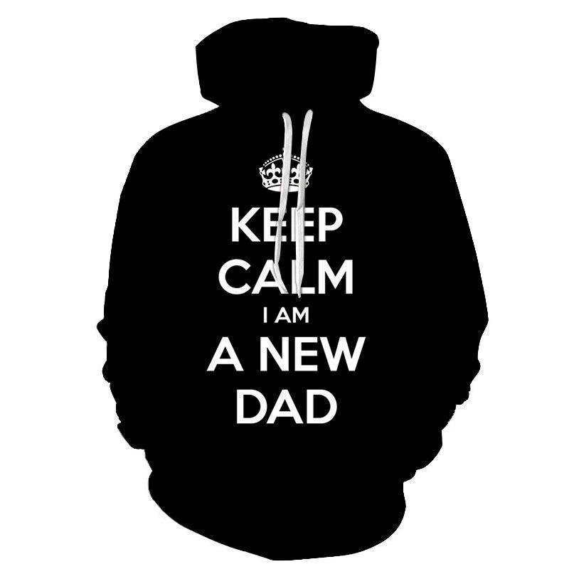 I Am A New Dad 3D - Sweatshirt, Hoodie, Pullover-My 3D Hoodie